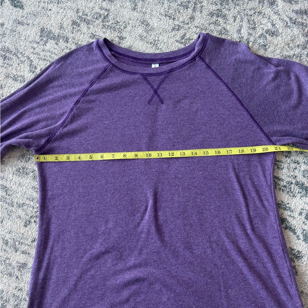 Purple Long Sleeve Top - Picture 3 of 5